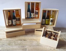 Bier Wein  Flaschen Kiste