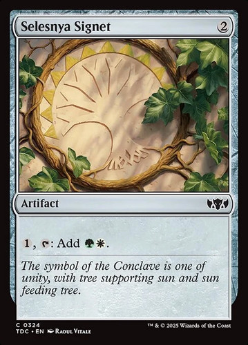 Magic mtg selesnya signet - selesnya,