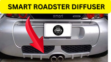 Smart Roadster 452 Rear Bumper Diffuser – Brabus Style