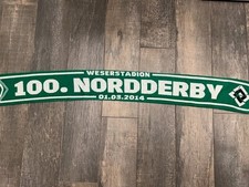 SV Werder Bremen - HSV Hamburger SV Schal 100 Nordderby kein Trikot top