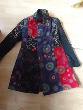 MANTEL bunt Wolloptik  Style