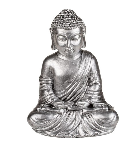 Buddha sitzend aus polyresin - buddha,