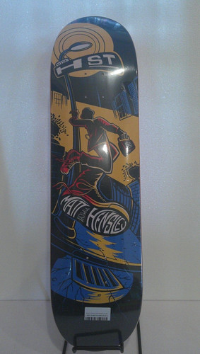 Street skateboard deck - h-street,