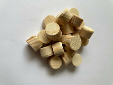 Querholzplättchen Konusplättchen Fichte Durchmesser 15mm, 100 Stück