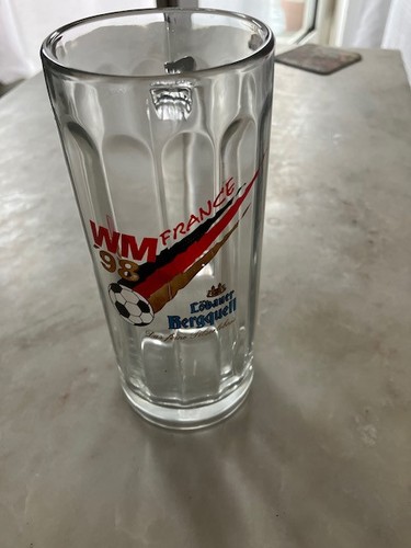 Humpen glas bierkrug wm98 - glas,