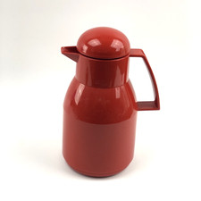 Helios Thermoskanne Vintage | Isolierkanne Rot 70er 80er Design | Retro RAR