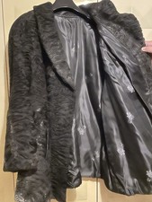 Breitschwanz Persianer Jacke Echt Pelz - BROADTAIL Persian Lamb, Größe 52