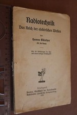 Teilseiten Buch Heft - Radiotechnik - Hanns Günther 1921 