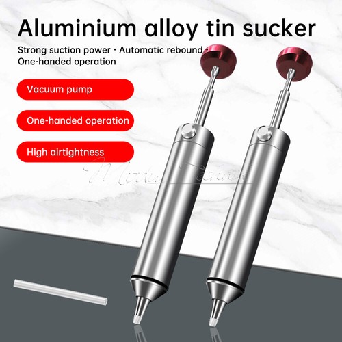 Aluminum desoldering pump - aluminum,