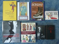 Mode, Kleidung, Schuhe: Kulturgeschichte u. Ratgeber, div. Titel 1956-1997, HC