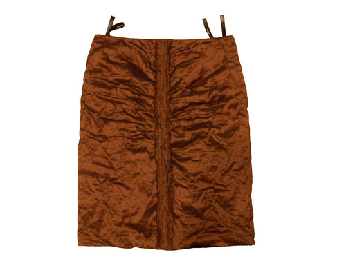 Minirock stretch bronze - minirock,