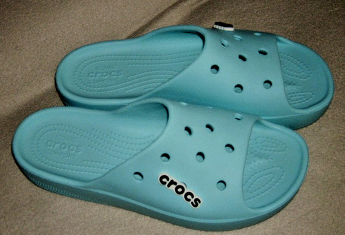 Bade schuhe crocs türkis - crocs,
