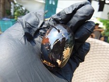 Indonesischer blauer bernstein - indonesischer,