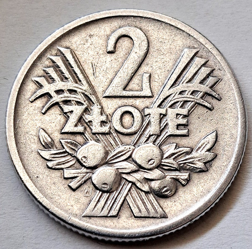 Polen zlote 1958 aluminium - polen,
