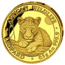 Goldmünze 0,5 Gramm Somalia