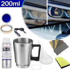 Profi Scheinwerfer Aufbereitung - Set / Bedampfen / Reparatur / Bedampfer 200ml