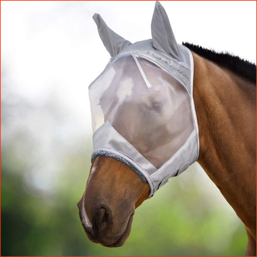 Fliegenmaske pferd midge - fliegenmaske,