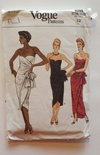 Vogue Retro Schnittmuster Abendkleid, Gr. 12