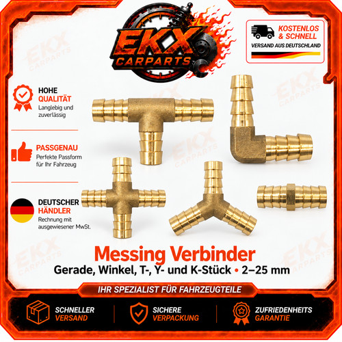 Schlauchverbinder messing - schlauchverbinder,