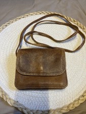 Borella Kleine Echtleder Tasche Mini Braun