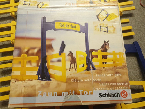 Schleich 40168 zaun reiterhof - 40168,