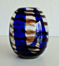 Studioglas schwere Glas Vase 