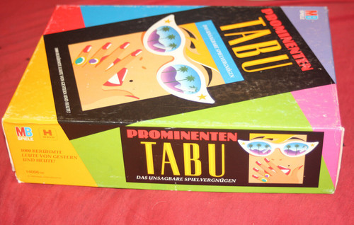 Prominenten tabu - prominenten,
