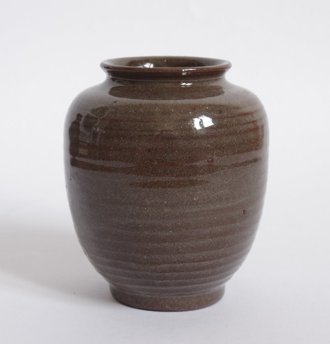 Keramik vase rillen lasierende - keramik,