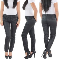 Damen Röhrenhose Skinny Biker