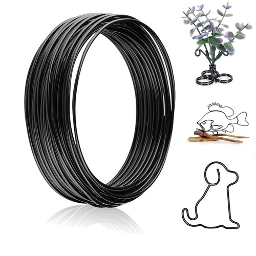 Basteldraht 2mm schwarz - 2mm,