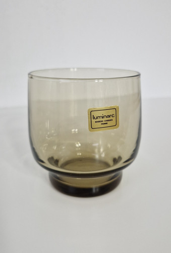 Vintage luminarc rauchglas - luminarc,