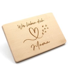 Frühstücksbrettchen m. Laser