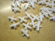 10x Zierleistenclip Clips