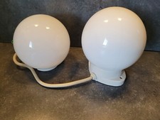 Kellerlampe Industrial Industrie Design Lampe Keramik Keramiksockel  Glaskuppel