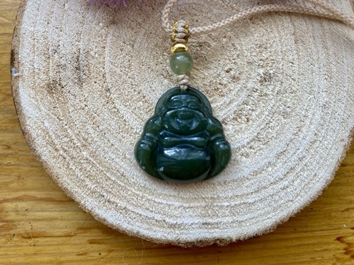 Jade buddha anhänger - jade,