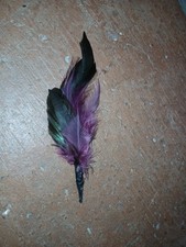 Hutnadel Anstecknadel Federn