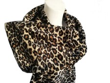 Leopard Design Schal Kunstfell