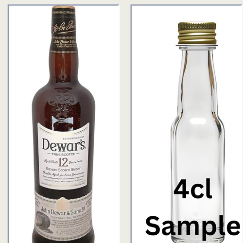 Whisky sample dewar s - whisky, dewar´s