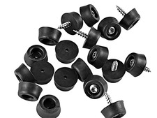 SCHWARZE Gummifüße