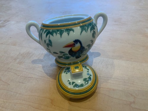 Hermès toucans zuckerdose - hermès,