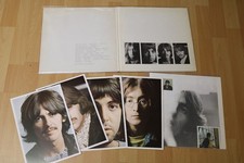 THE BEATLES „WHITE ALBUM“ 2LPs mit POSTER + Portraits - Apple Ger. No 082403  EX