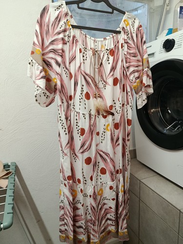 Kleid kurzarm neu - kurzarm, gr.52
