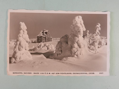 Oberwiesenthal berghotel - ak,