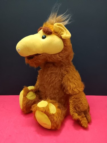 Alte plüschpuppe alf figur - alte,