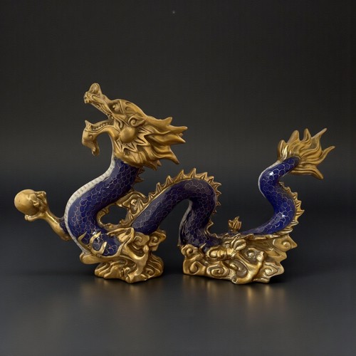 China drachen skulptur bronze - china,