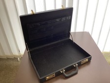 Vintage  Aktenkoffer mit Zahlenschloss, Einlagefächer