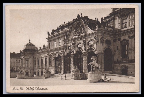Ansichtskarte wien schloss - /,