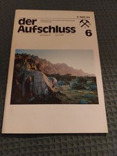 der aufschluss 6 1979 mineralfundstellen korsika scheelit nordbayern arnsberg...