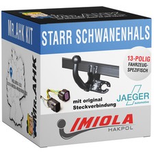 Anhängerkupplung starr für Opel Insignia ST 09-13 mit 13pol spezifisch