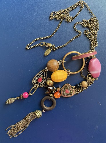 Kette modeschmuck boho stil - kette,